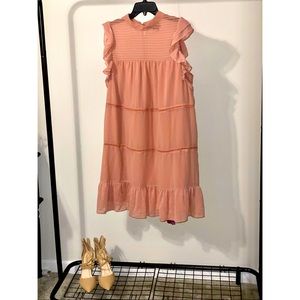 Who What Wear Pale Pink Dress